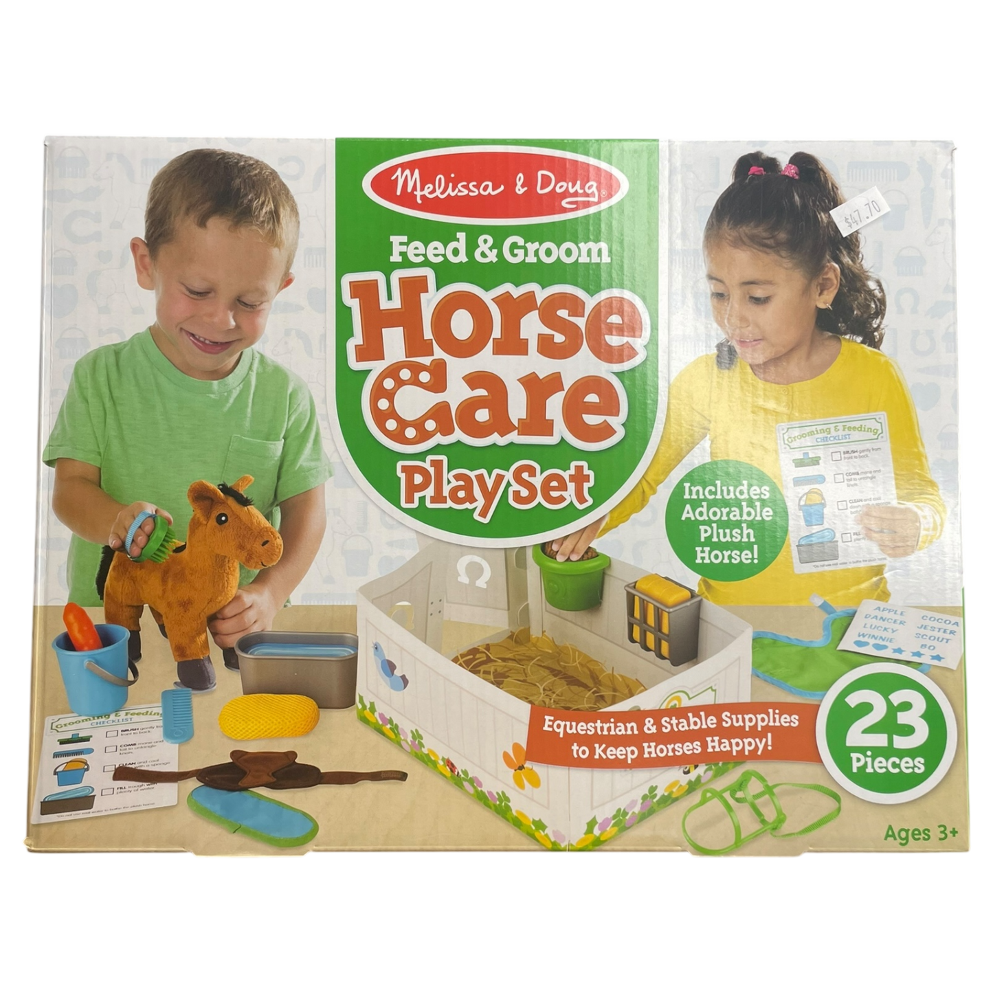 Feed & Groom Horse Care Play Set