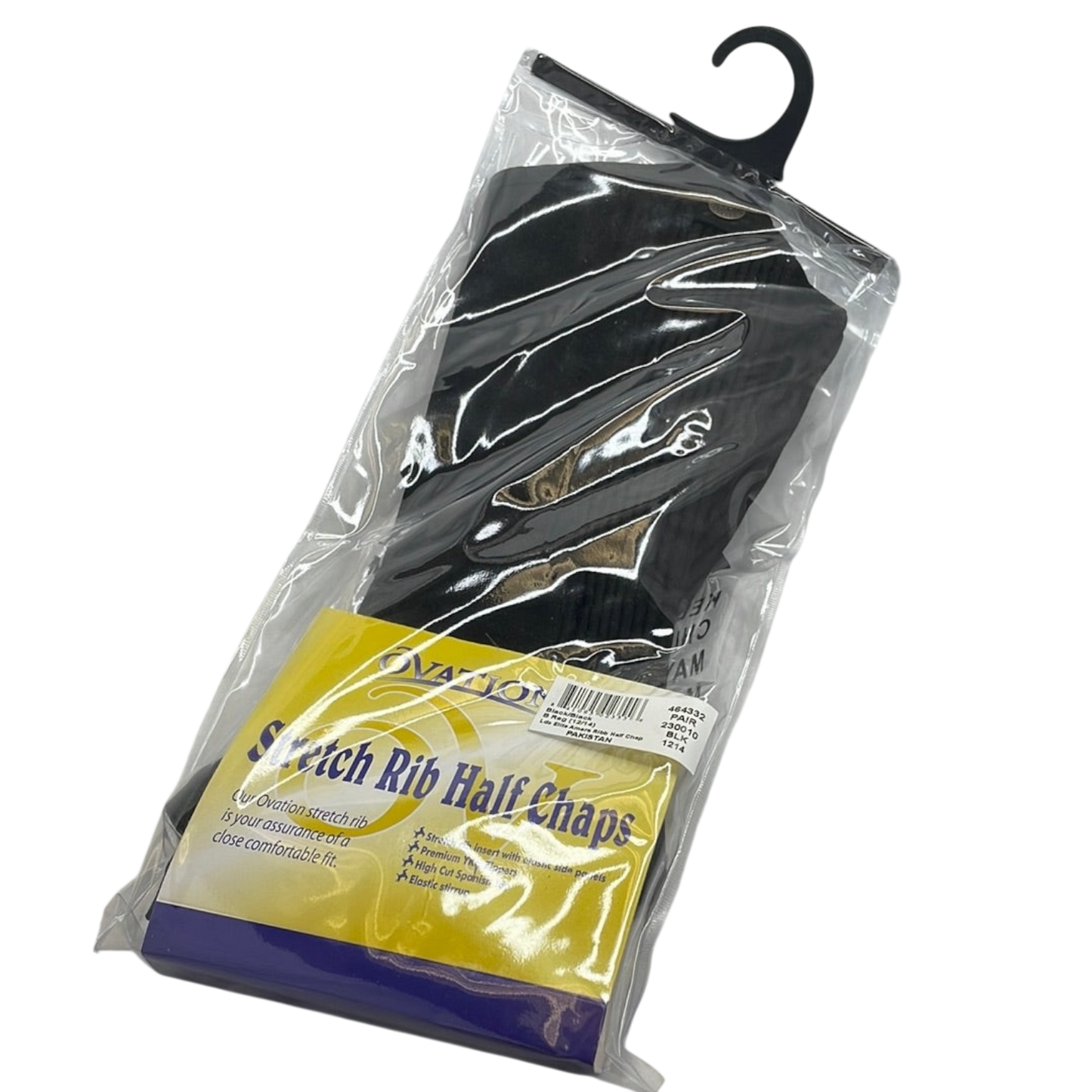 Ovation Child's Elite Amara Ribbed Half Chaps