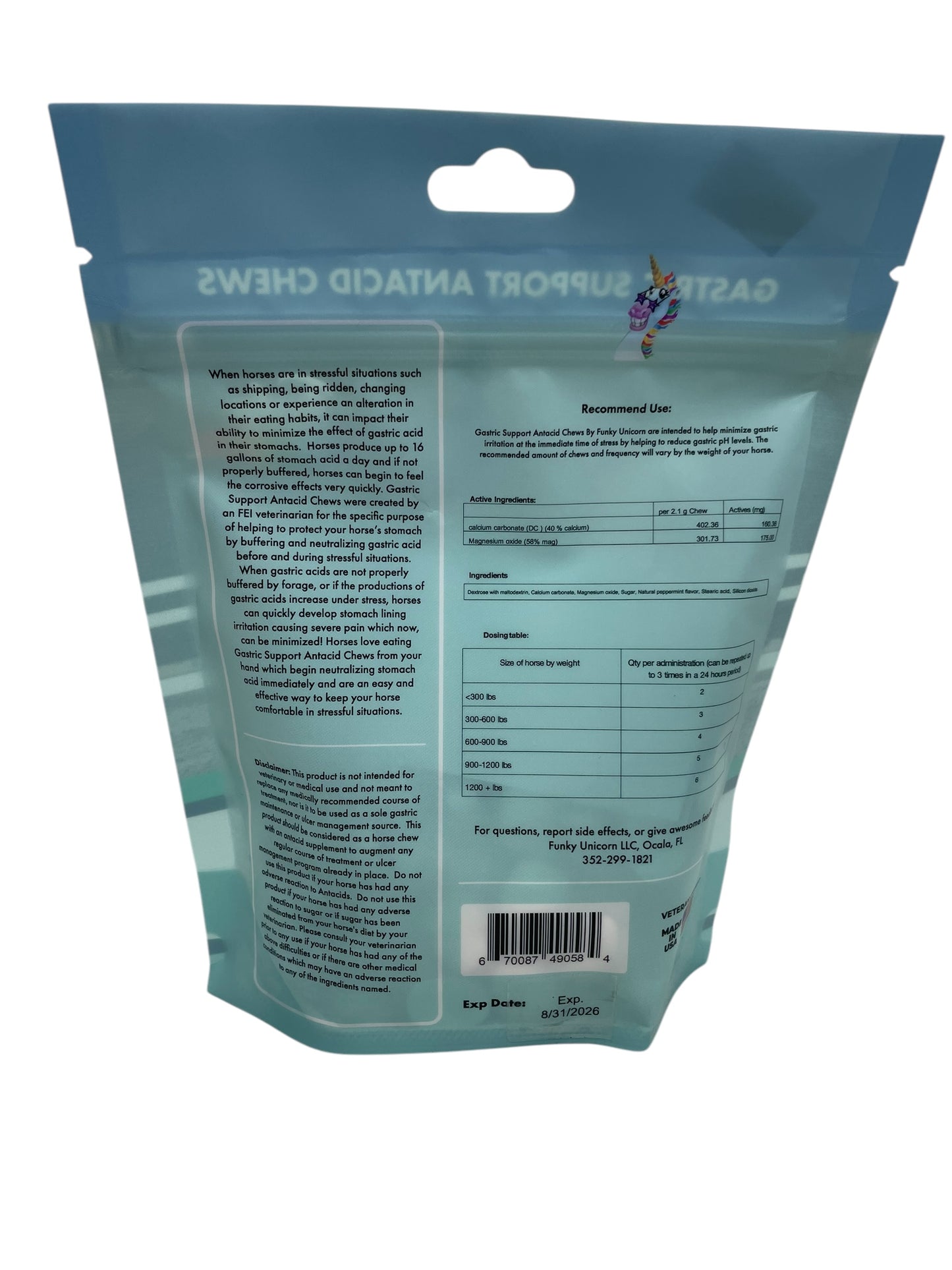 Gastric Support Antacid Chews