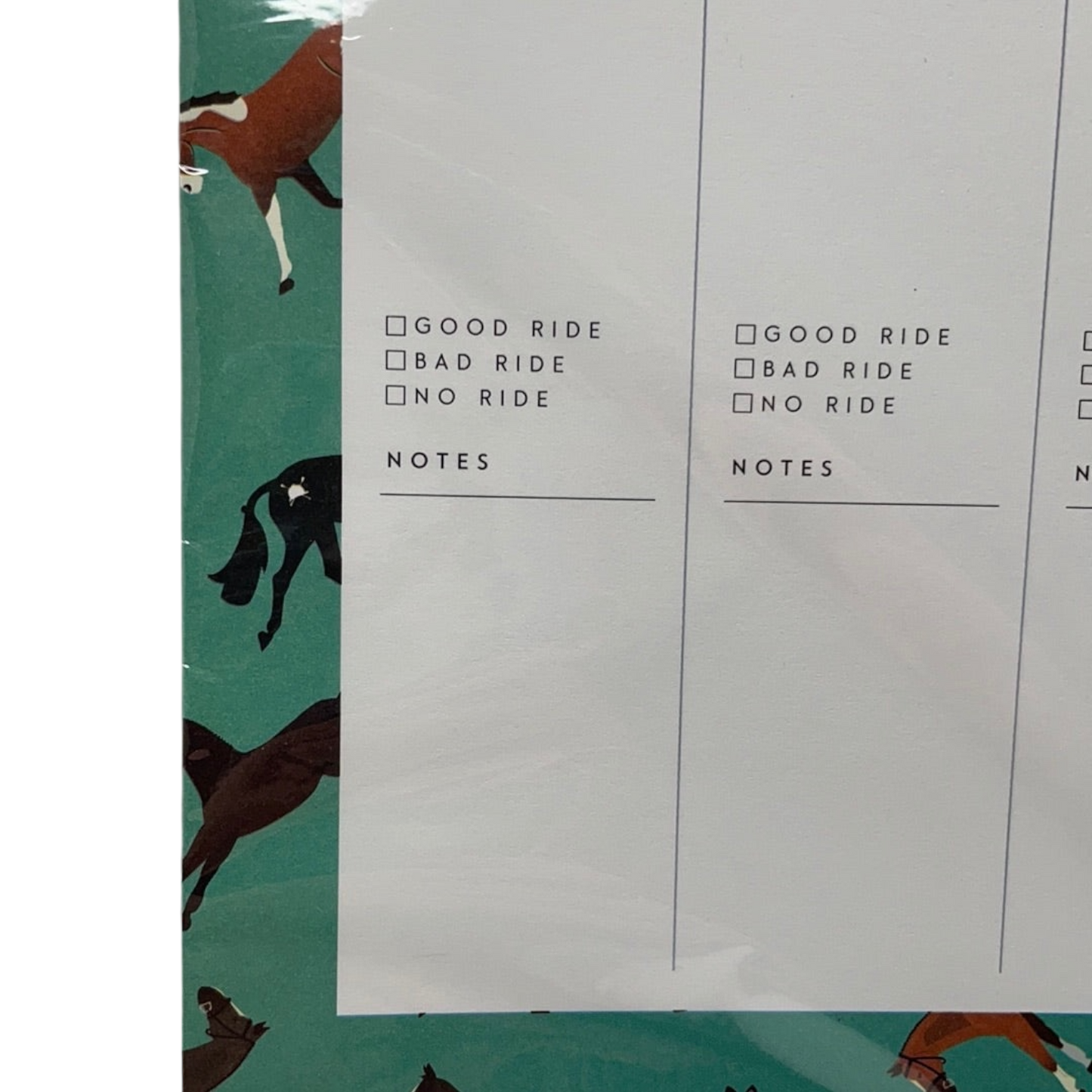 Horse Tracker 8"x11" Equestrian Weekly Planner Deskpad