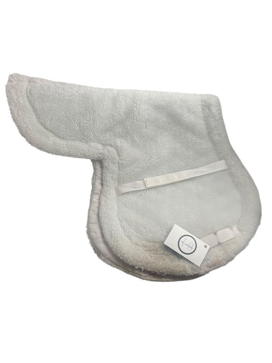 CONSIGNMENT Fleece Shaped Equitation Saddle Pad #3