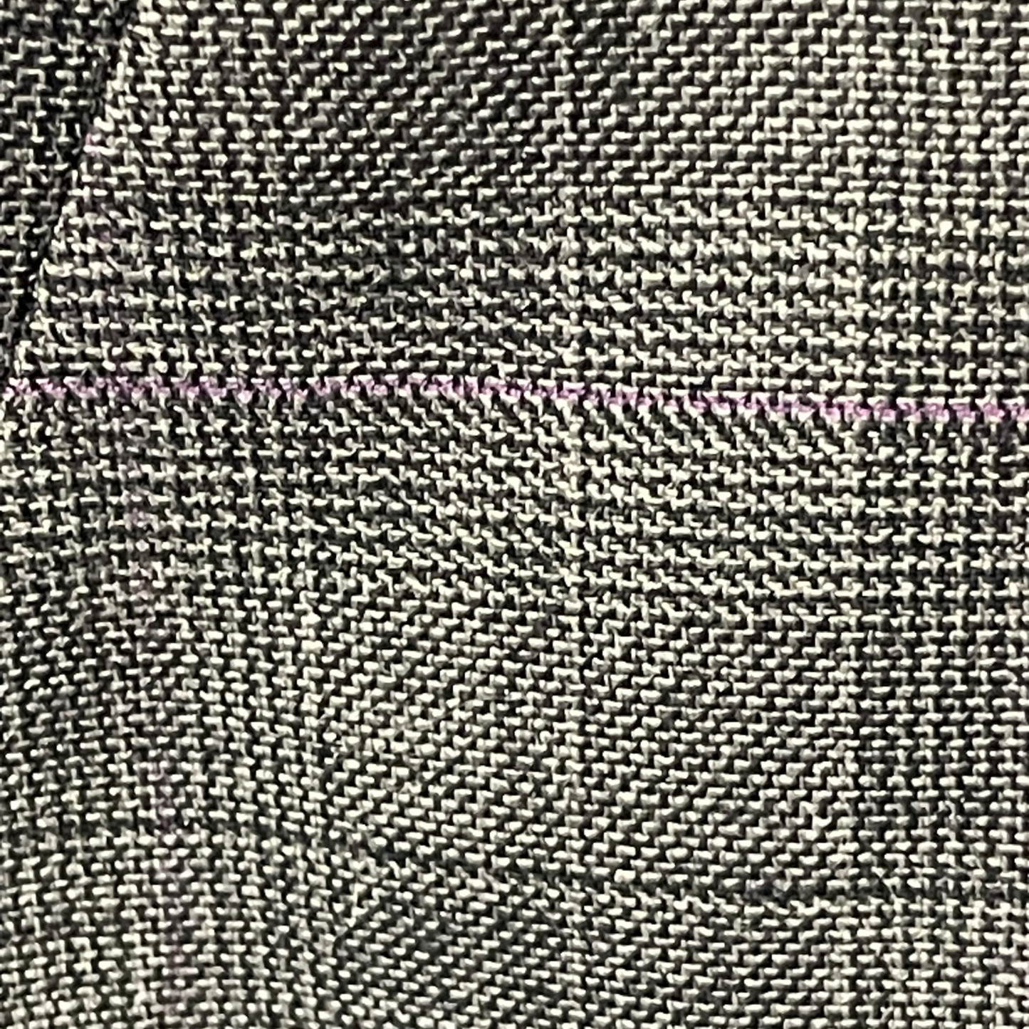 CONSIGNMENT RJ Classics Grey with Purple Plaid Show Coat 18R