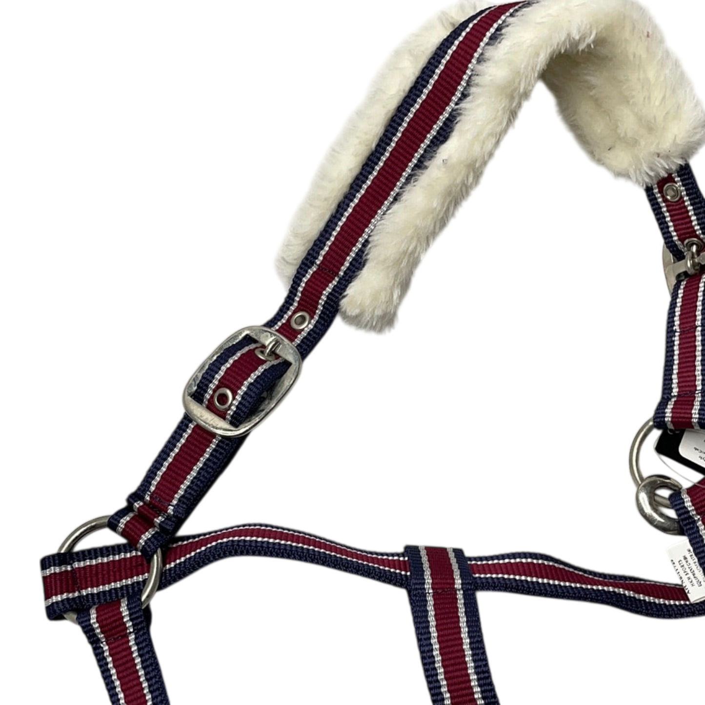 Plush Padded Striped Halter