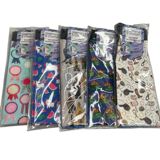 Dreamers & Schemers Pair & a Spare Knee High Socks