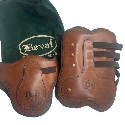 CONSIGNMENT Beval Open Front Boots Full