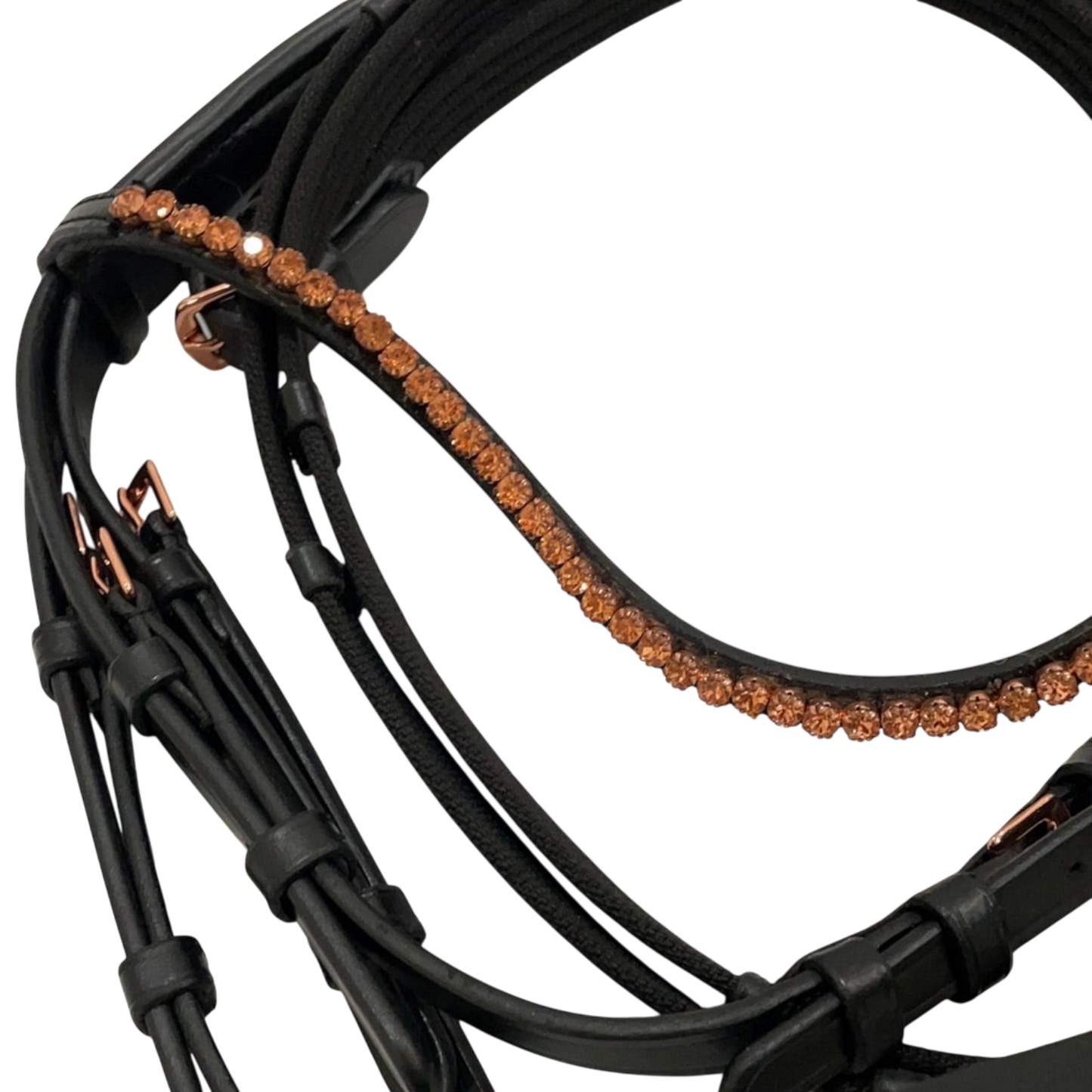 HKM Rosegold Glamour Bridle