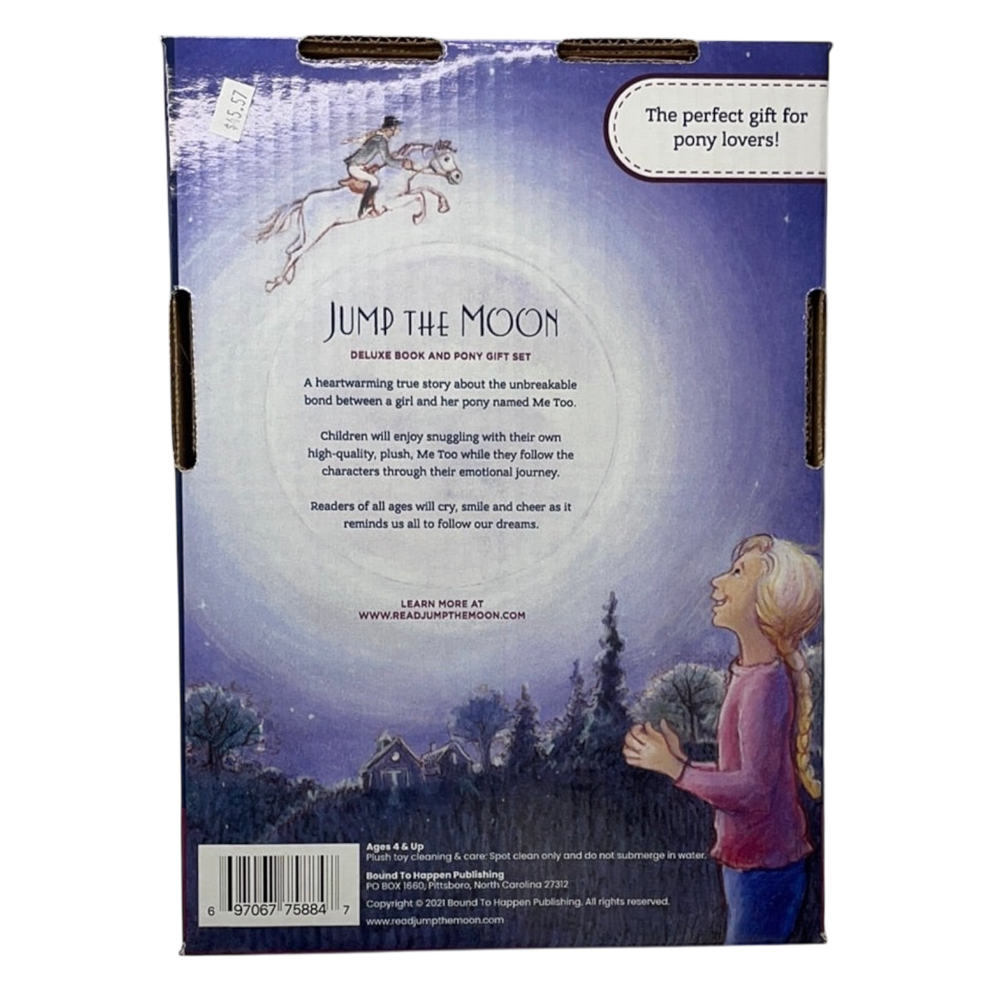 Jump the Moon Book & Pony Gift Set
