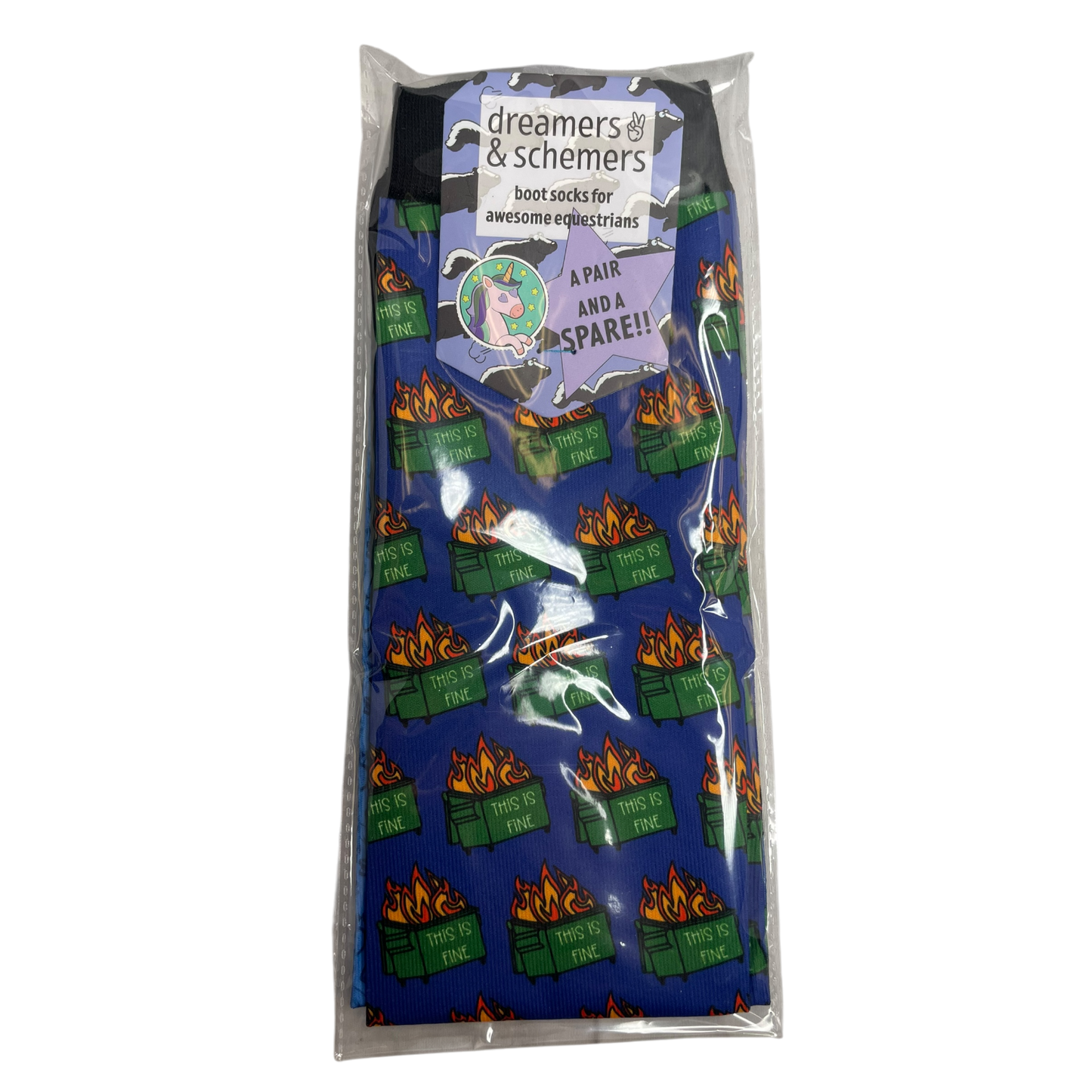 Dreamers & Schemers Pair & a Spare Knee High Socks