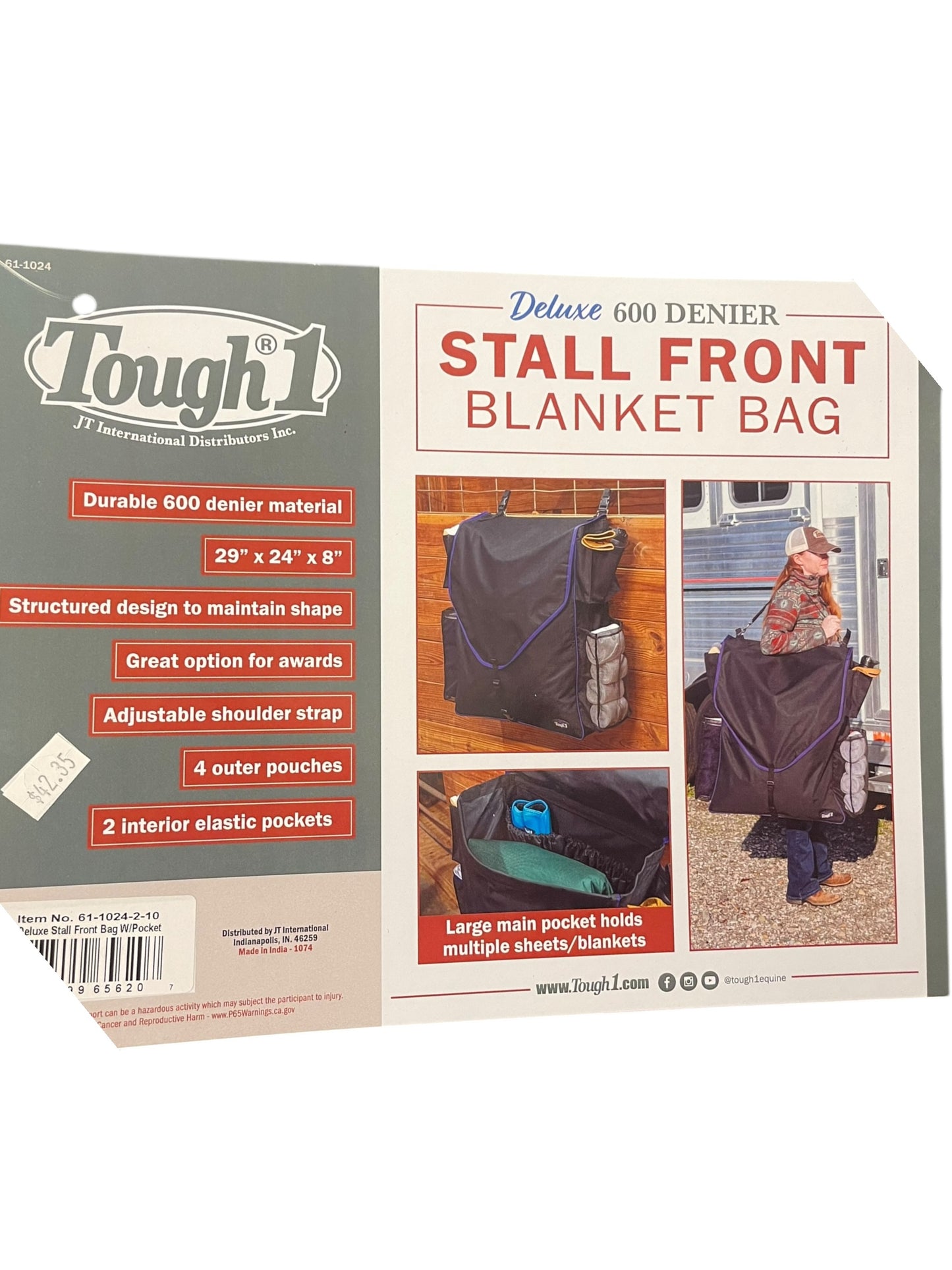 Tough1 Deluxe Stall Front Bag