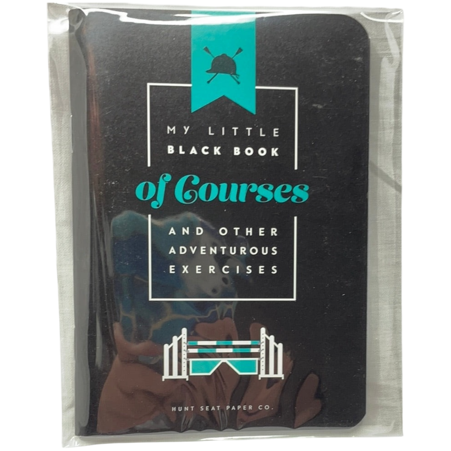 Little Black Book: Equestrian Notebook for Studying Courses