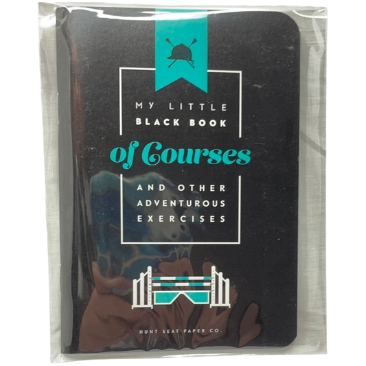 Little Black Book: Equestrian Notebook for Studying Courses