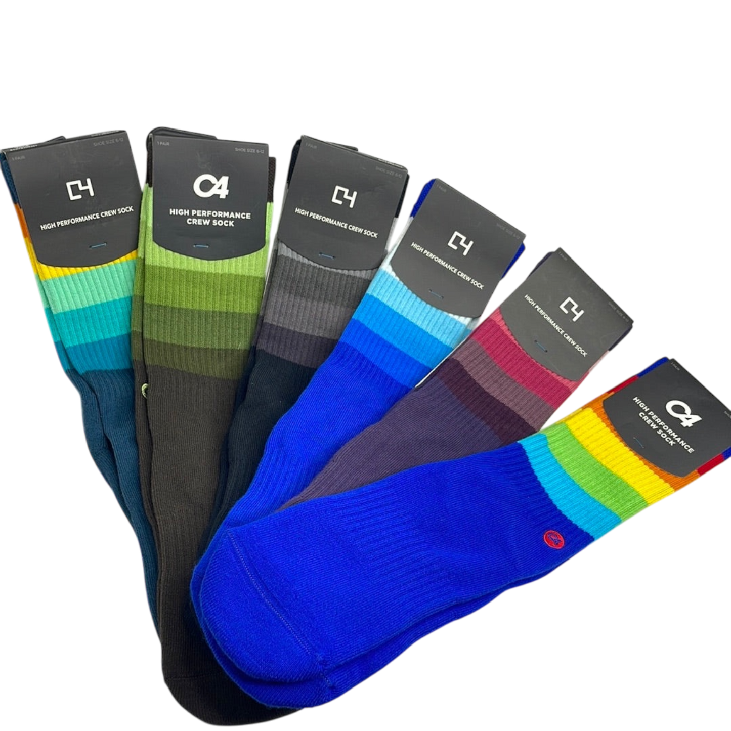 C4 High Performance Crew Socks