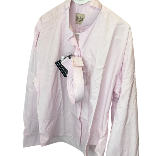 CONSIGNMENT Rider's Mark Long Sleeve Show Shirt Pink size 38