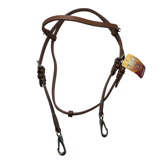Medium Oil Quick Change Clip Headstall