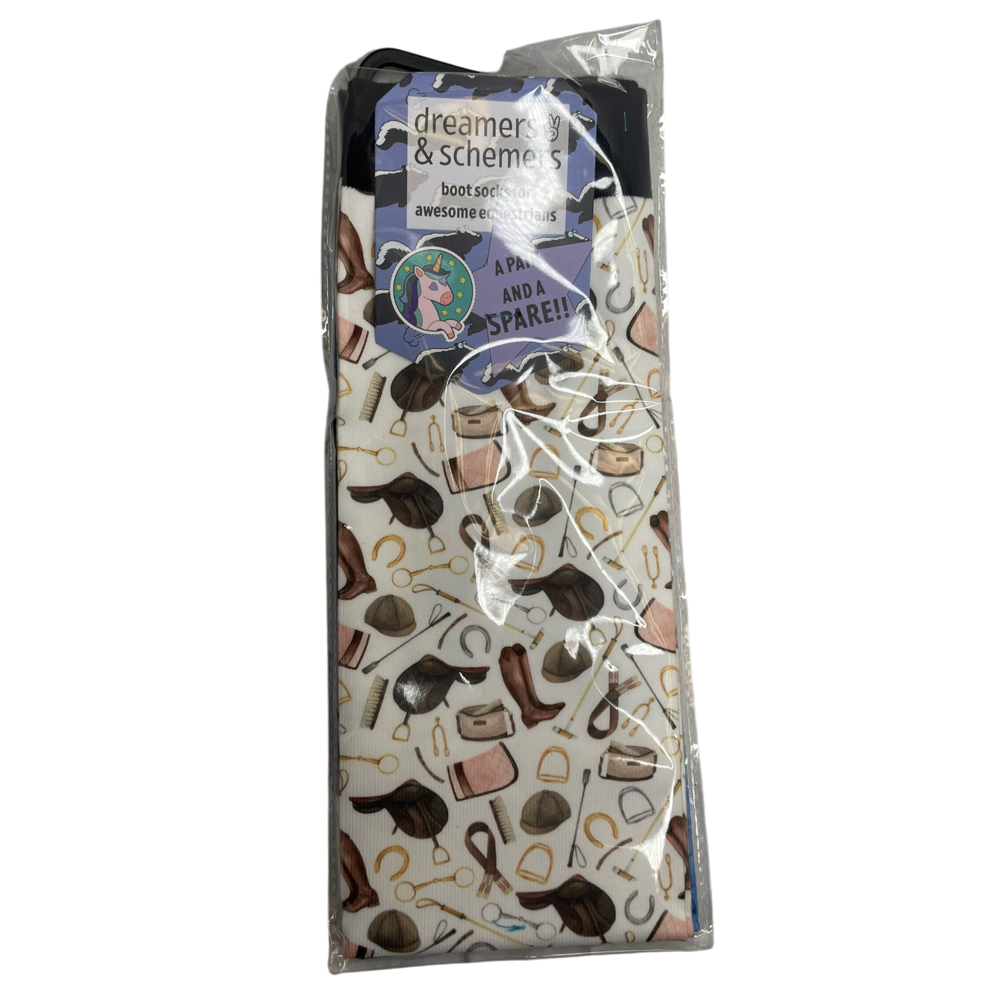 Dreamers & Schemers Pair & a Spare Knee High Socks