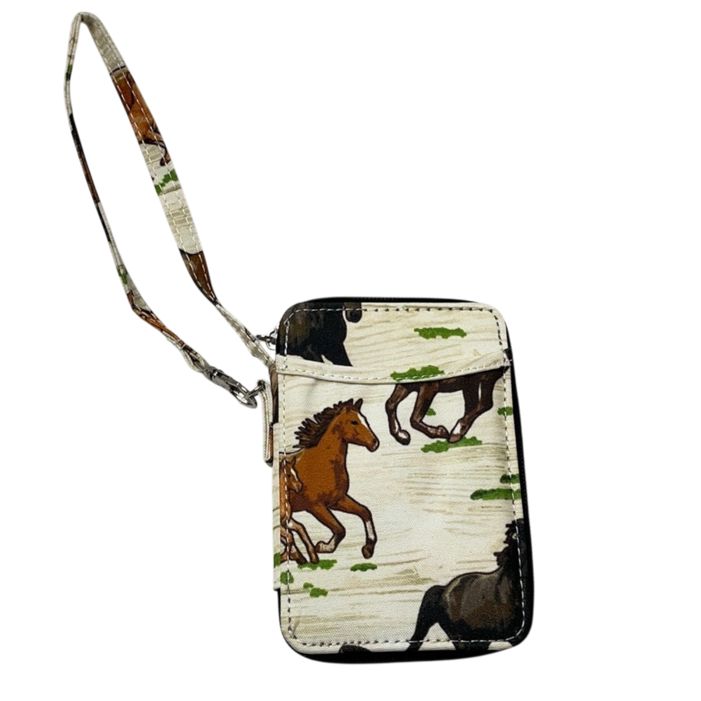 Horse Canvas Wristlet