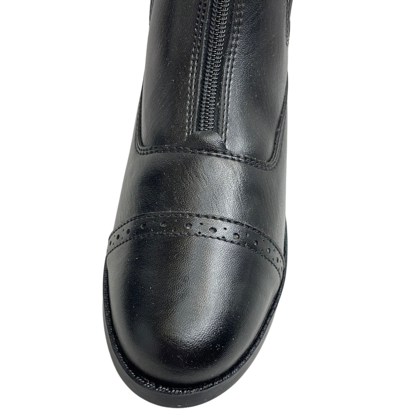 Children's Equi Star Zip Up Synthetic Paddock Boot