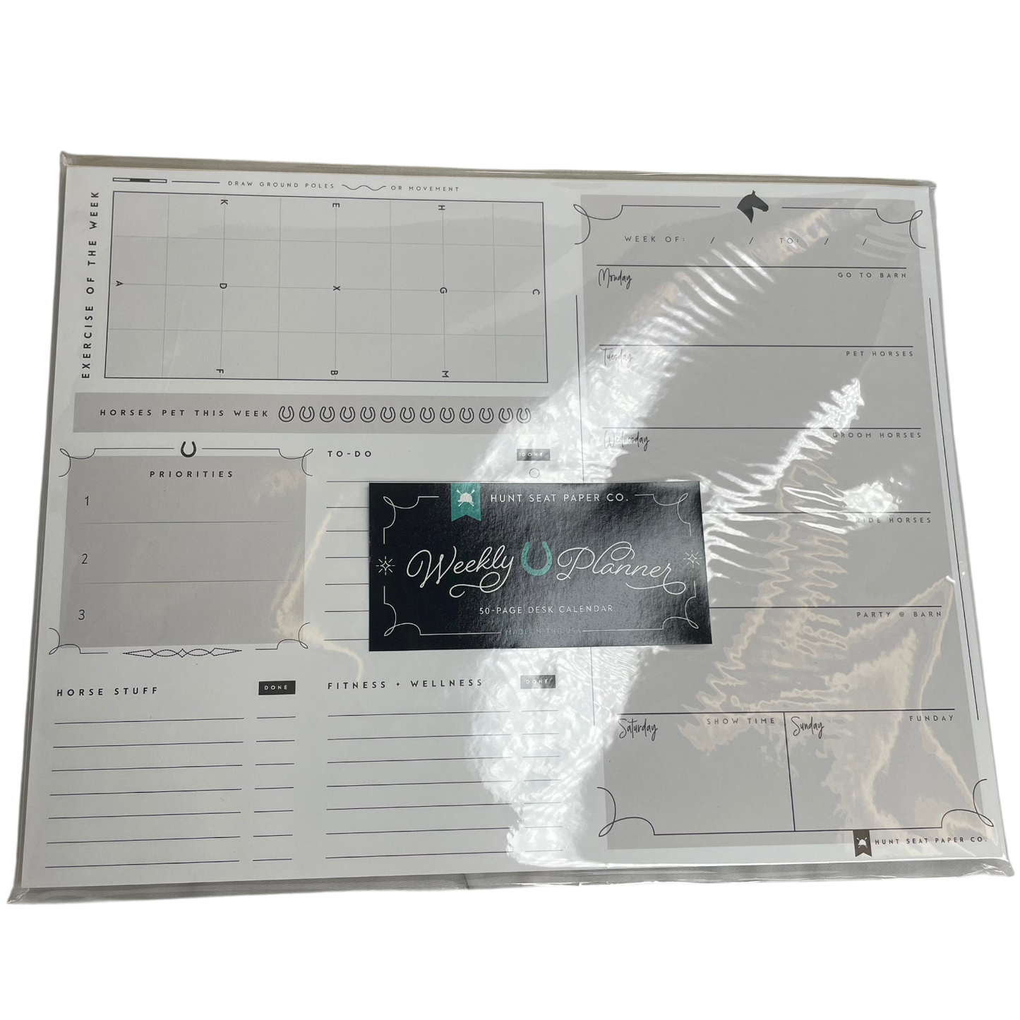 Equestrian Weekly Planner