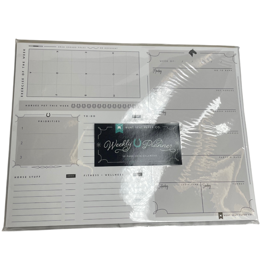 Equestrian Weekly Planner