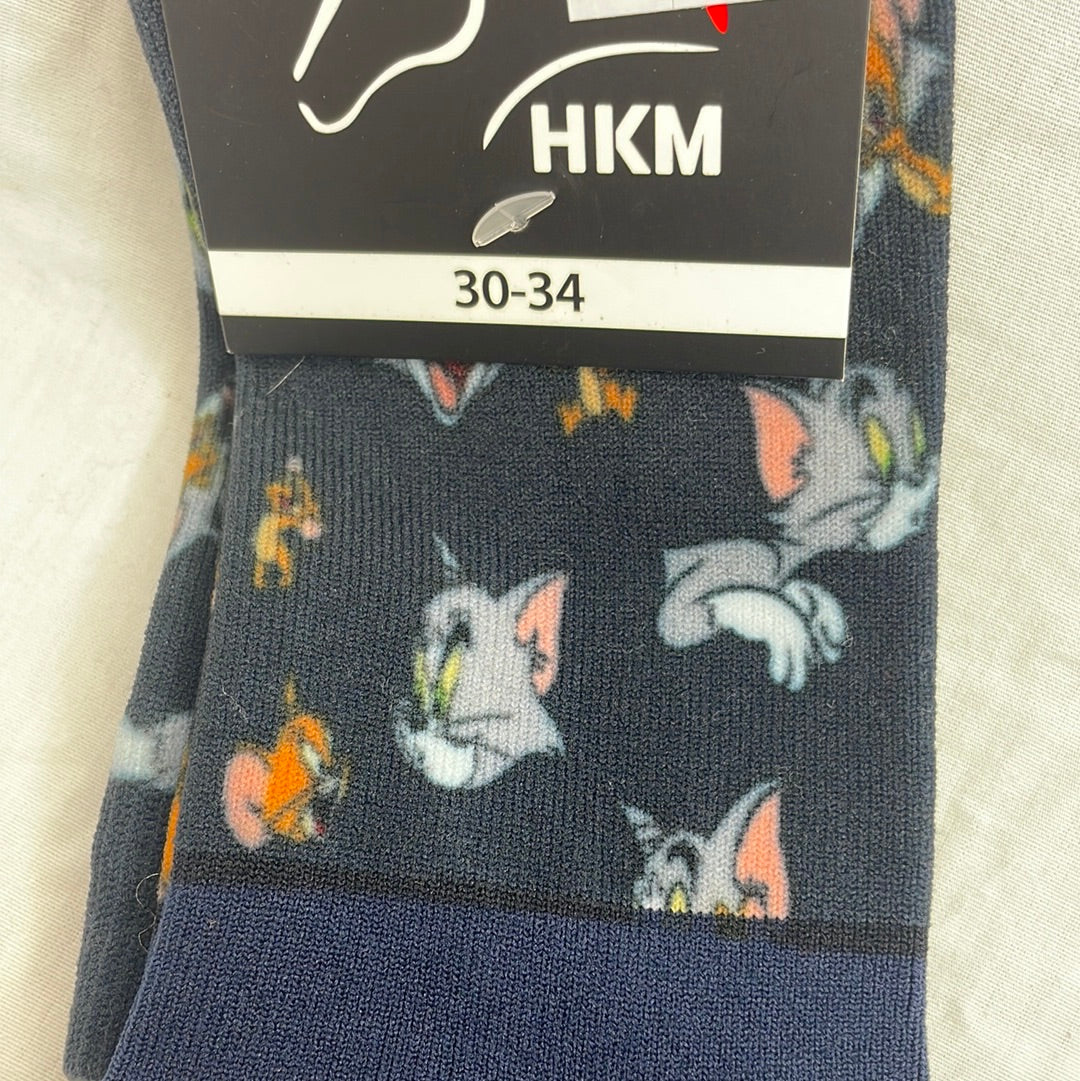 Tom & Jerry Knee High Riding Socks