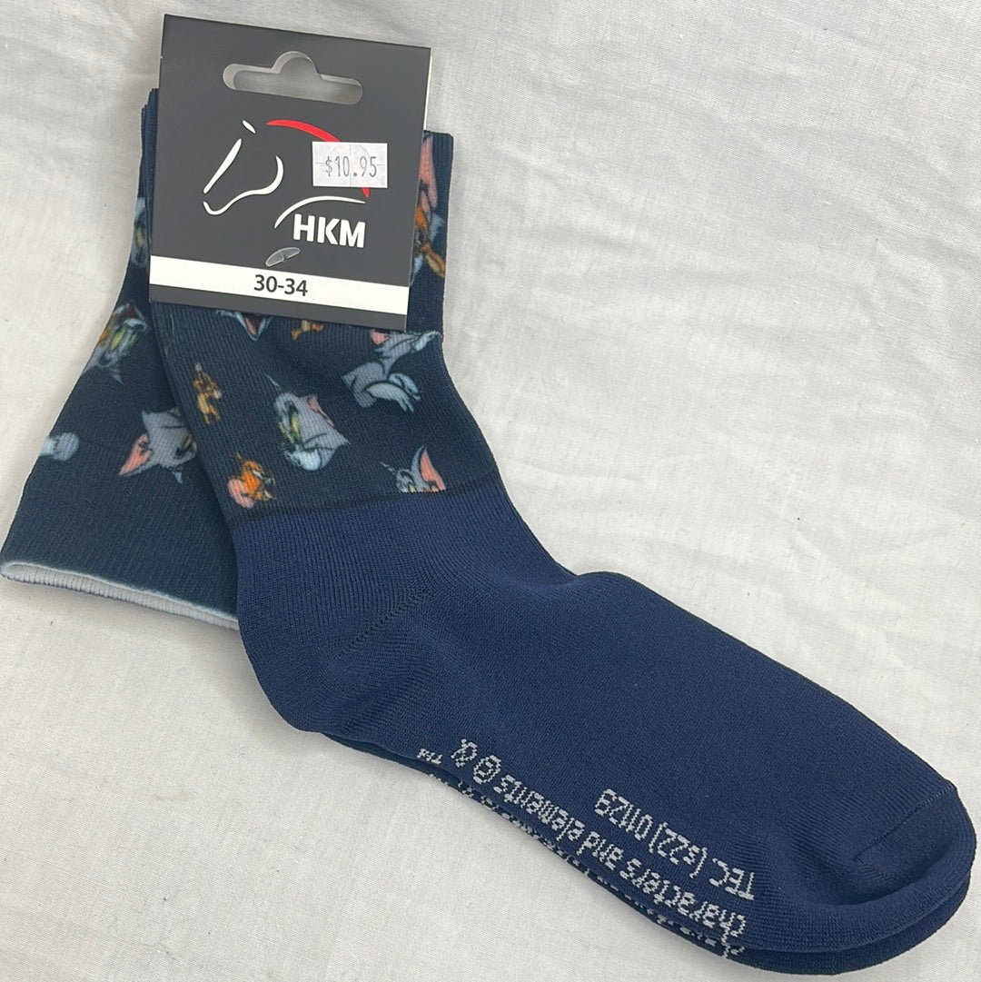 Tom & Jerry Knee High Riding Socks