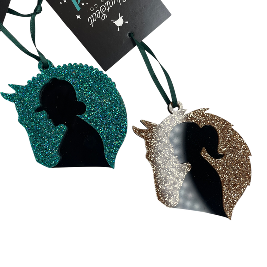 Sparkle Horse Lover Ornament