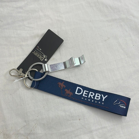 Derby Wristlet Key Chain & Bottle Opener
