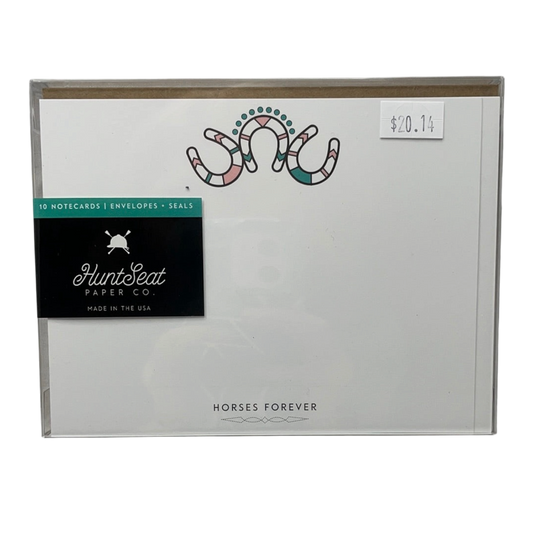 Thundering Hooves Equestrian Notecard Set