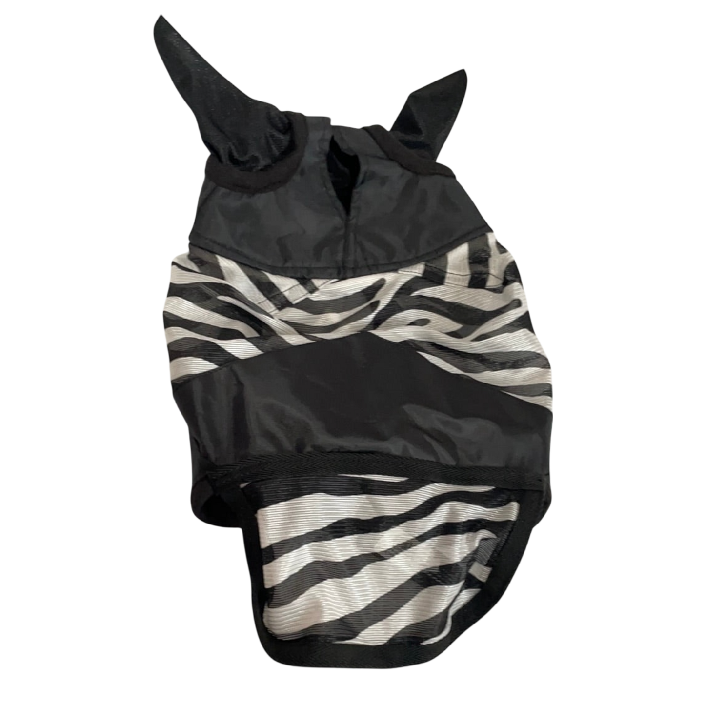 Shetland Pony Zebra Fly Mask