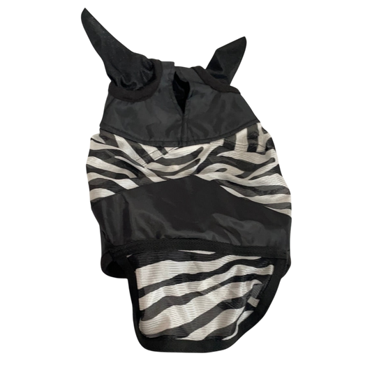Shetland Pony Zebra Fly Mask