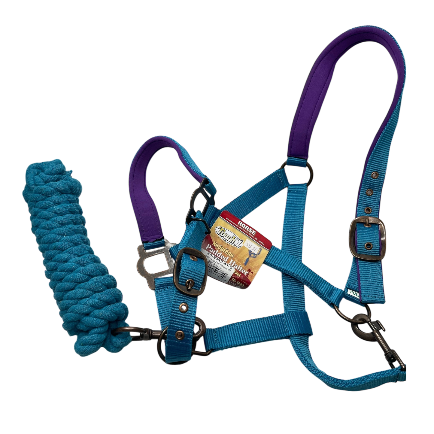Neoprene Padded Halter and Lead Set