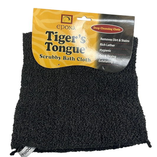 Tiger's Tongue Scrubby Bath Cloth