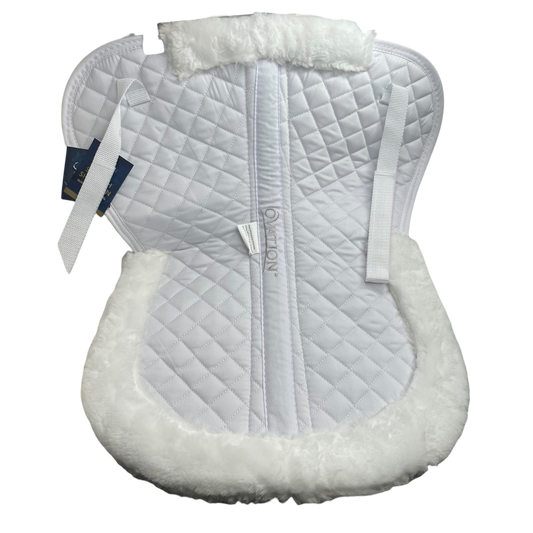 Ovation® Syntech Sheepskin Half Pad White