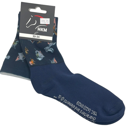 Tom & Jerry Knee High Riding Socks