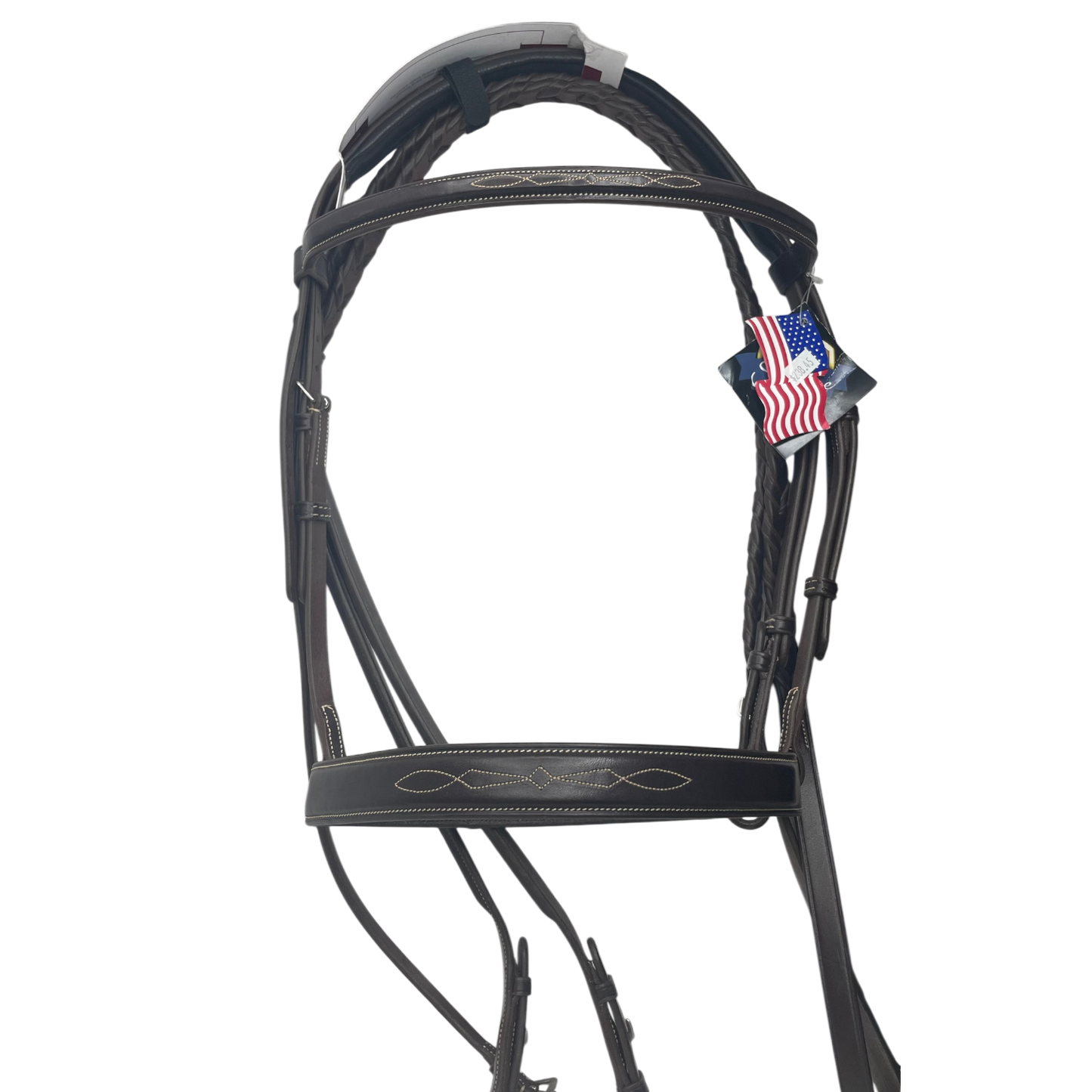 Ovation Wide Noseband Fancy Stitched Bridle