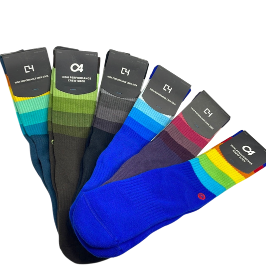 C4 High Performance Crew Socks