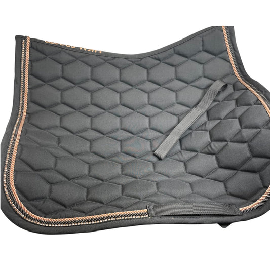 AP Saddle Pad-Rosegold Glamour