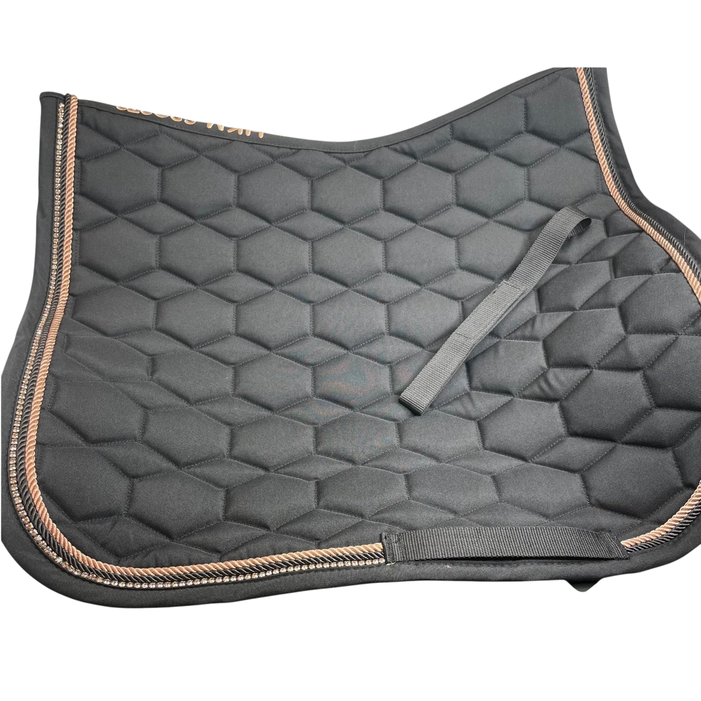 AP Saddle Pad-Rosegold Glamour