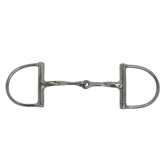 Centaur Dee Ring Slow Twist Snaffle