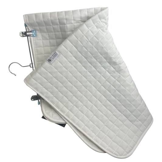 Centaur White Quilted Baby Pad