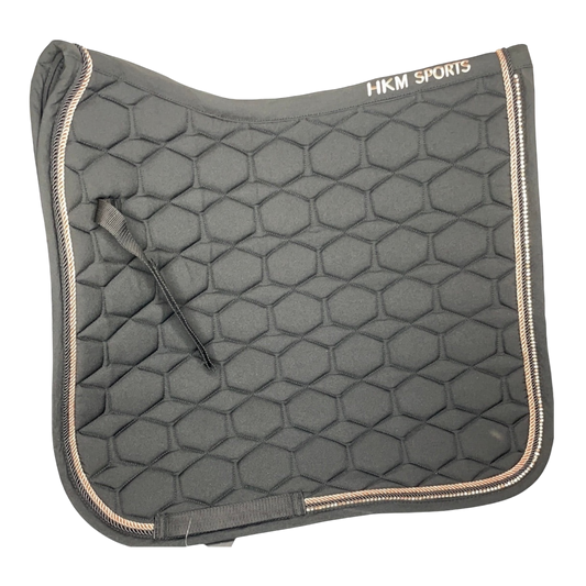 Dressage Saddle Pad-Rosegold Glamour