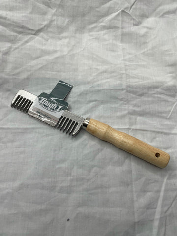 Pulling Comb with Wood Handle