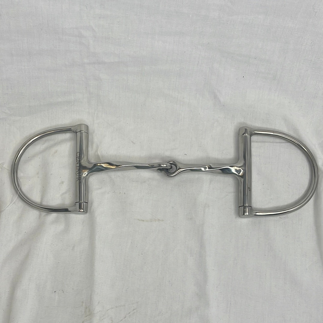 Centaur Dee Ring Slow Twist Snaffle