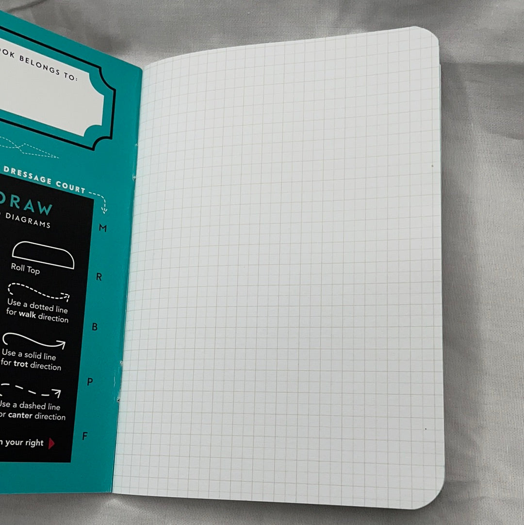 Little Black Book: Equestrian Notebook for Studying Courses