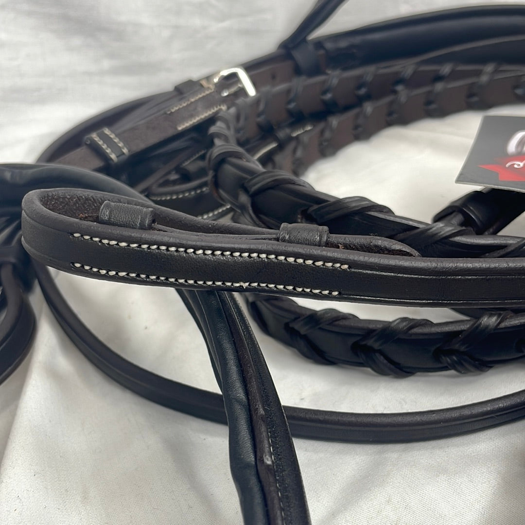 Ovation Havana Fancy Stitched Bridle