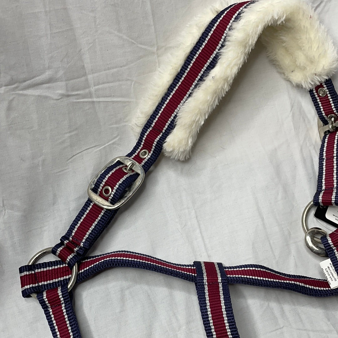 Plush Padded Striped Halter