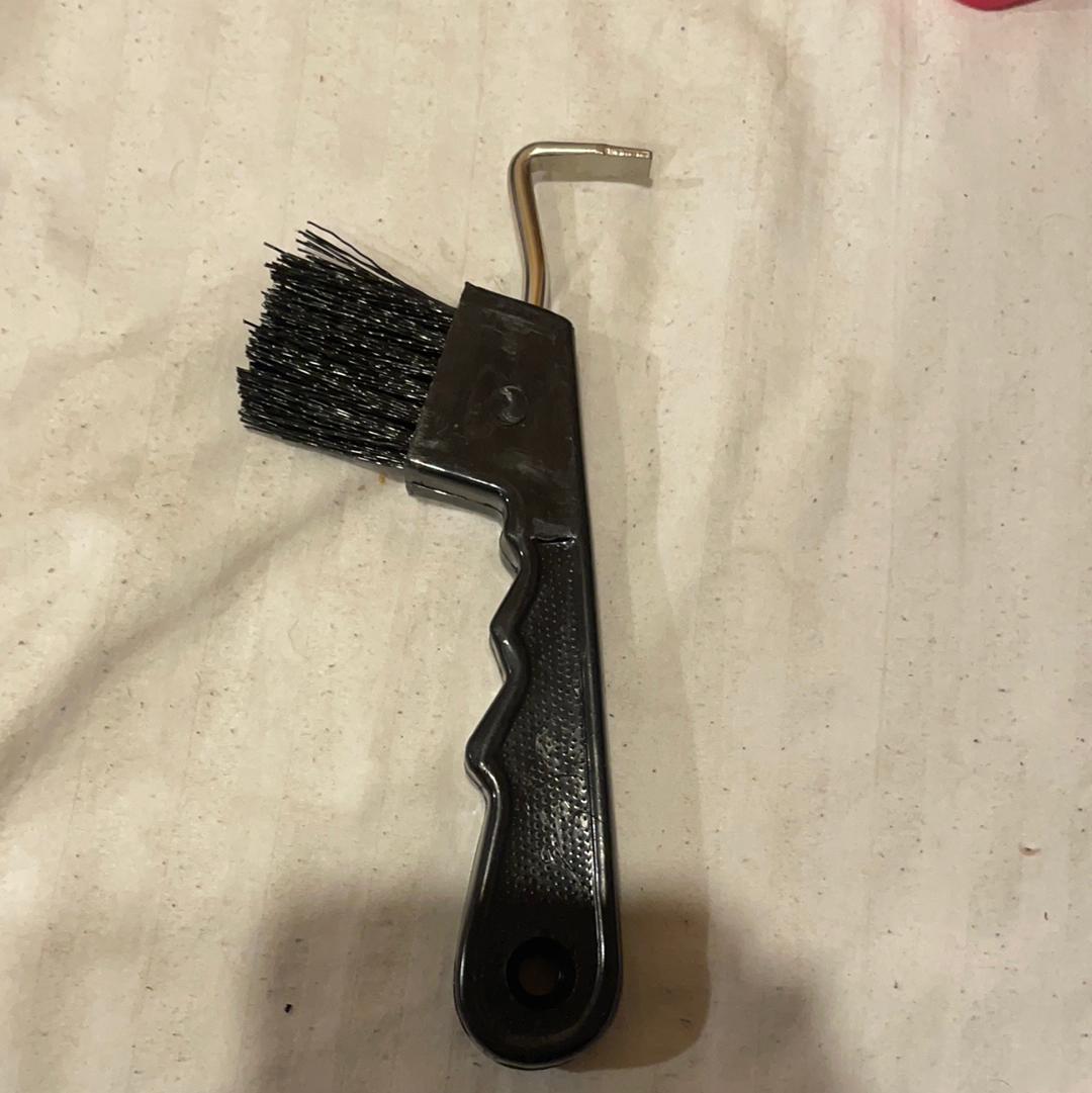 Hoof Pick With Brush