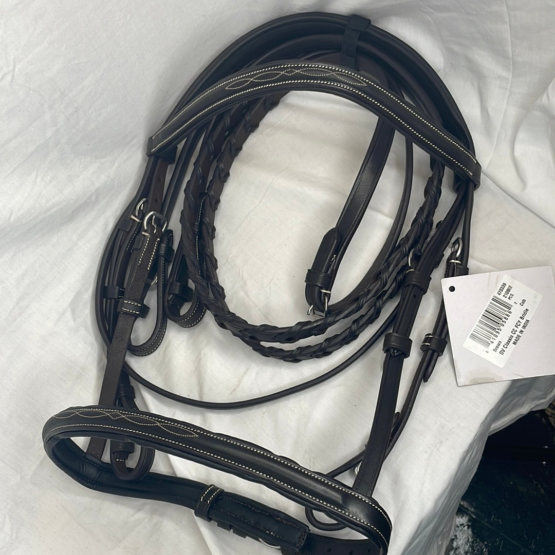 Ovation Havana Fancy Stitched Bridle