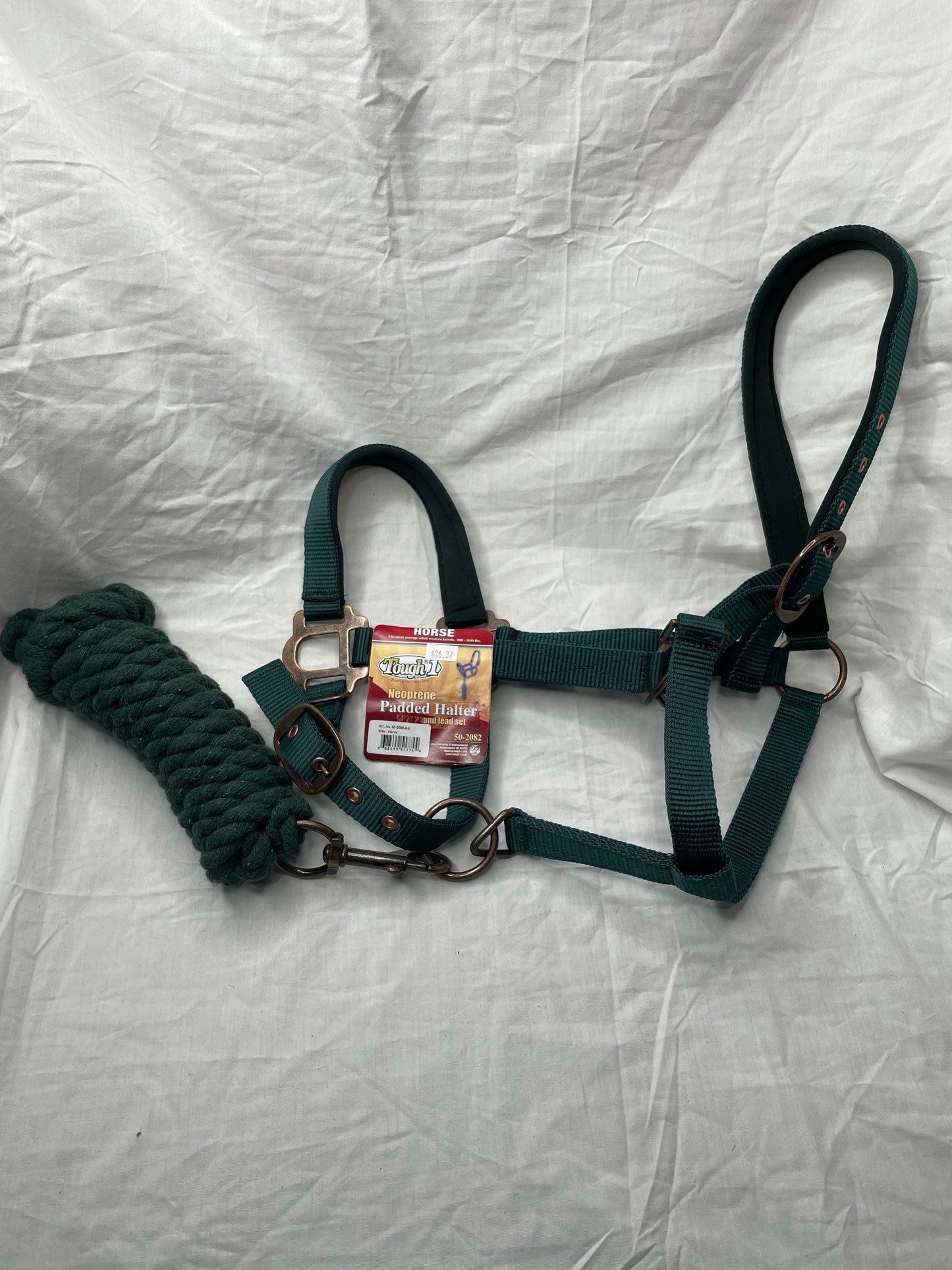 Neoprene Padded Halter and Lead Set