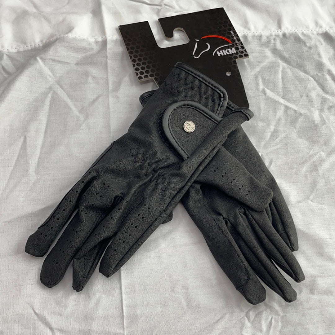 Riding Gloves -HKM Professional Soft -